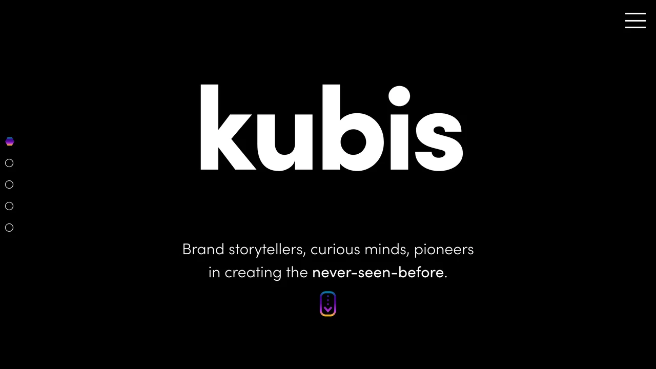 Captura a site-ului KUBIS
